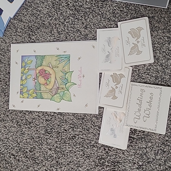 13 Wedding & Anniversary Cards & 5 mini cards, plus a few that are not pictured - Picture 7 of 7